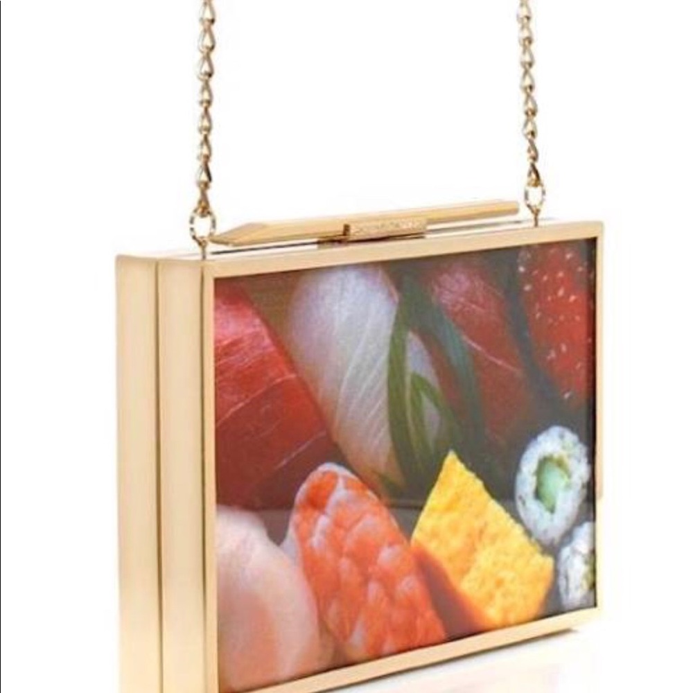 Kate Spade Shoulder Bag Clutch Hello Tokyo Sushi